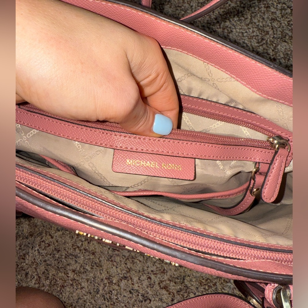 Pinkish colored Michael Kors Purse - Picture 11 of 16